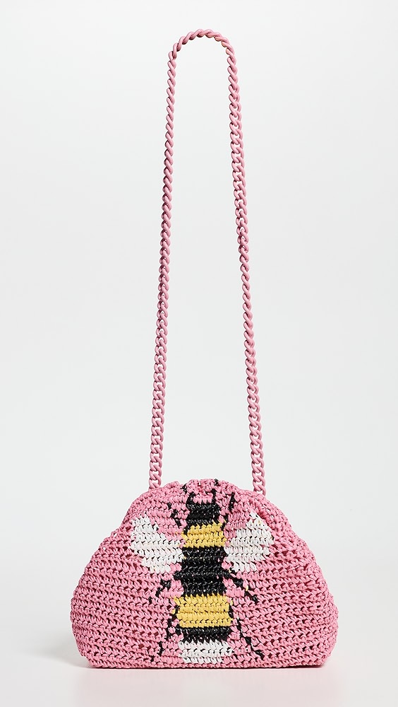 Maria La Rosa B Mini Game Crochet Bag