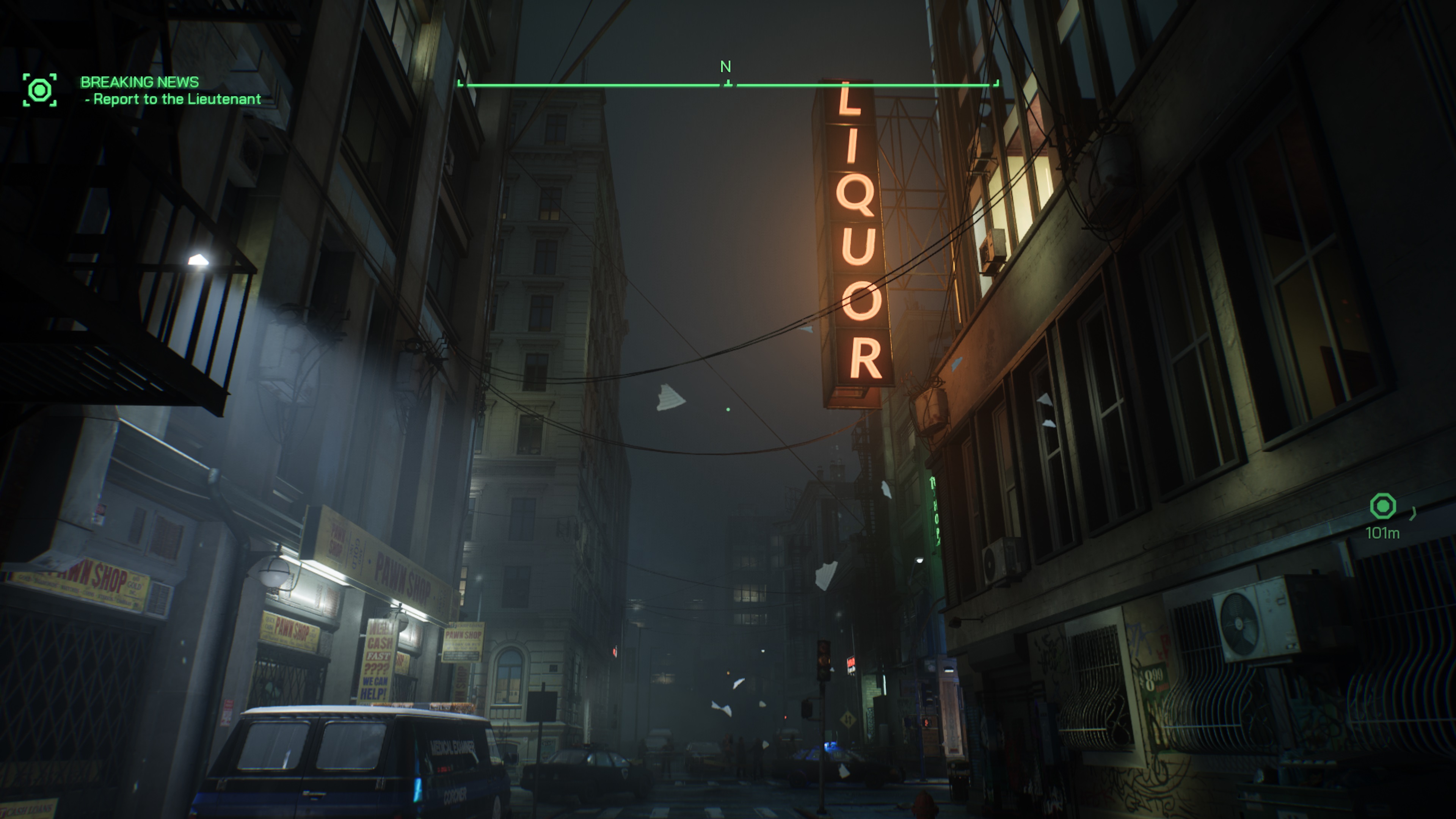 In-game screenshot of RoboCop: Rogue City