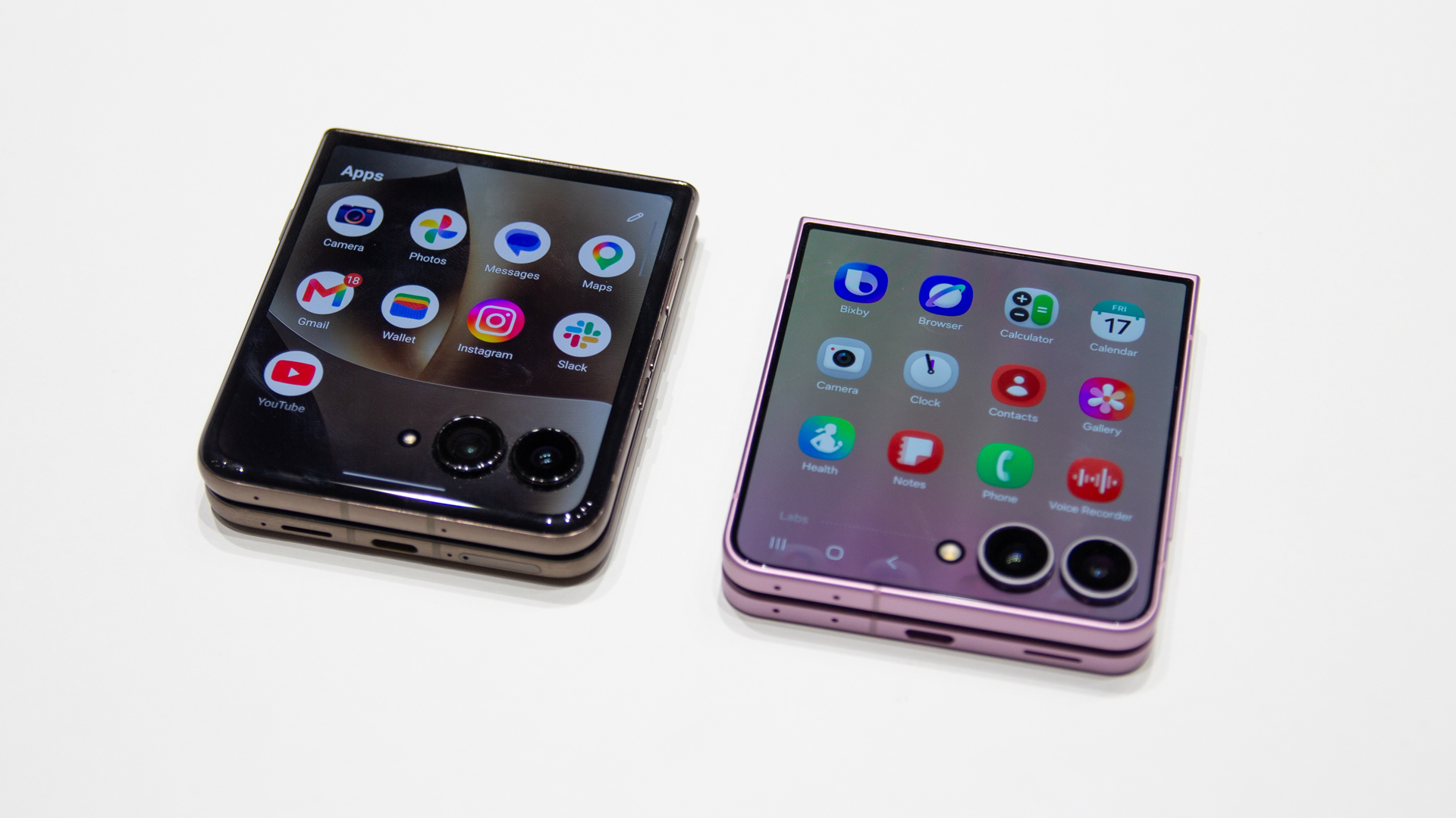 Samsung Galaxy Z Flip 8 and Moto Razr 70 Ultra