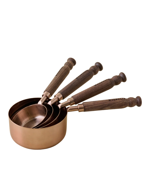 Walnut + Copper Measuring Cups