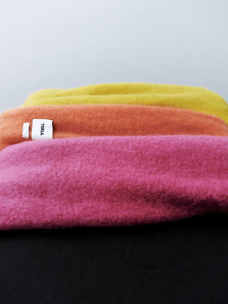 Le Corbusier’s colour palette inspires Tekla’s new blankets | Wallpaper