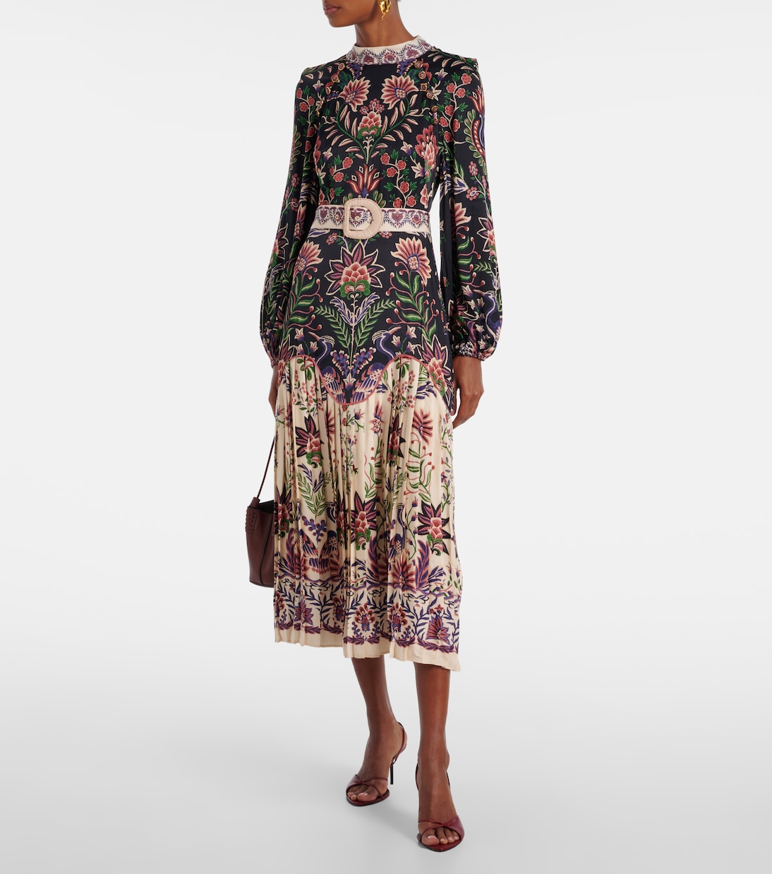 Marvelous Garden Floral Midi Dress