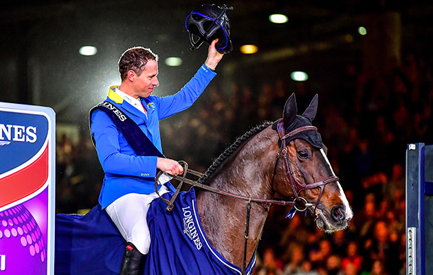 Longines FEI World Cup&amp;trade; Jumping Leipzig Winners Christian Ahlmann GER and Taloubet Z Photo FEI/Daniel Kaiser