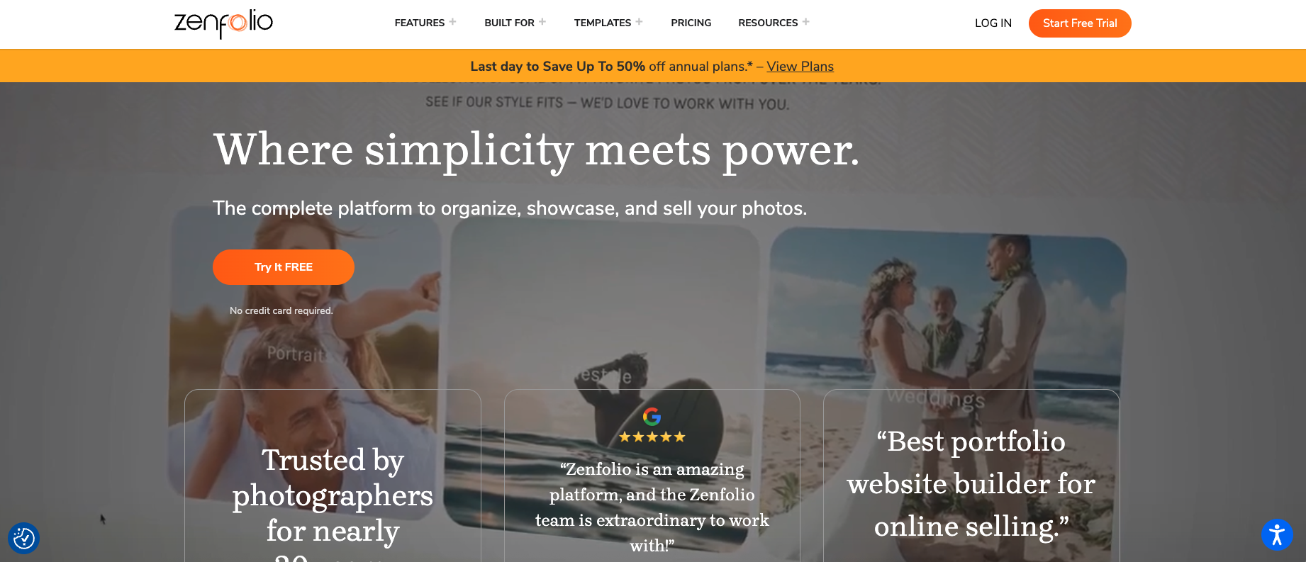 Zenfolio website builder review 2025: A great portfolio builder