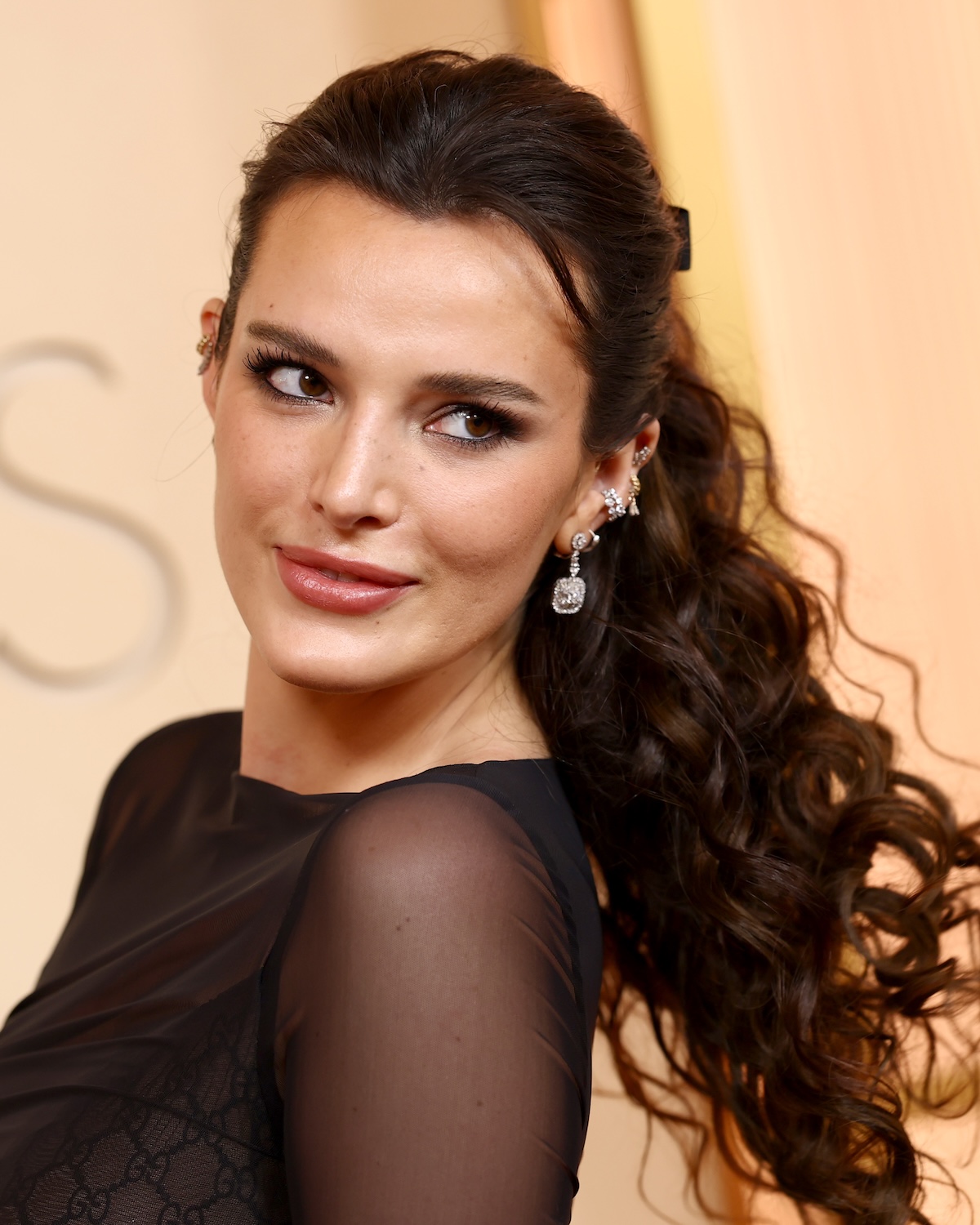 Bella Thorne on the Oscars red carpet.