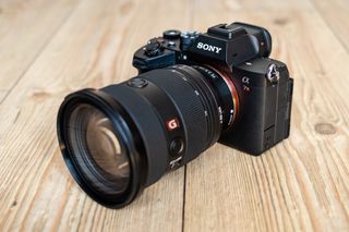 Sony FE 50mm F/1.4GM on a camera