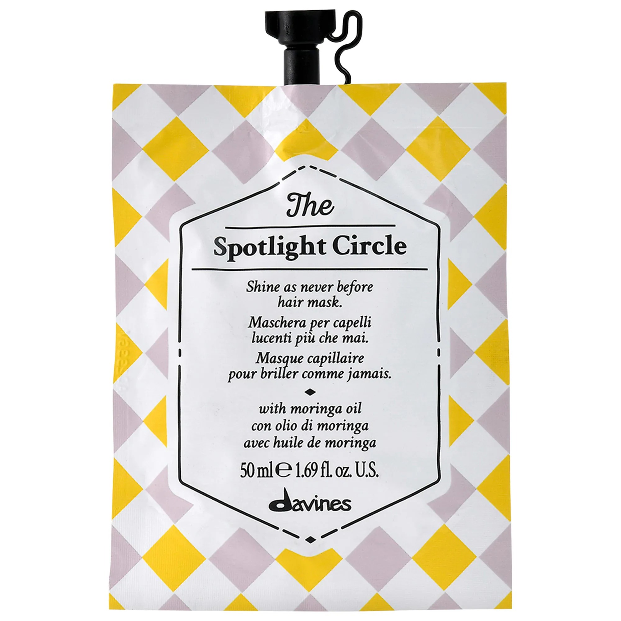 Davines, The Spotlight Circle Hair Mask for Shiny Hair