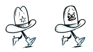 Texas Tack logo sketches