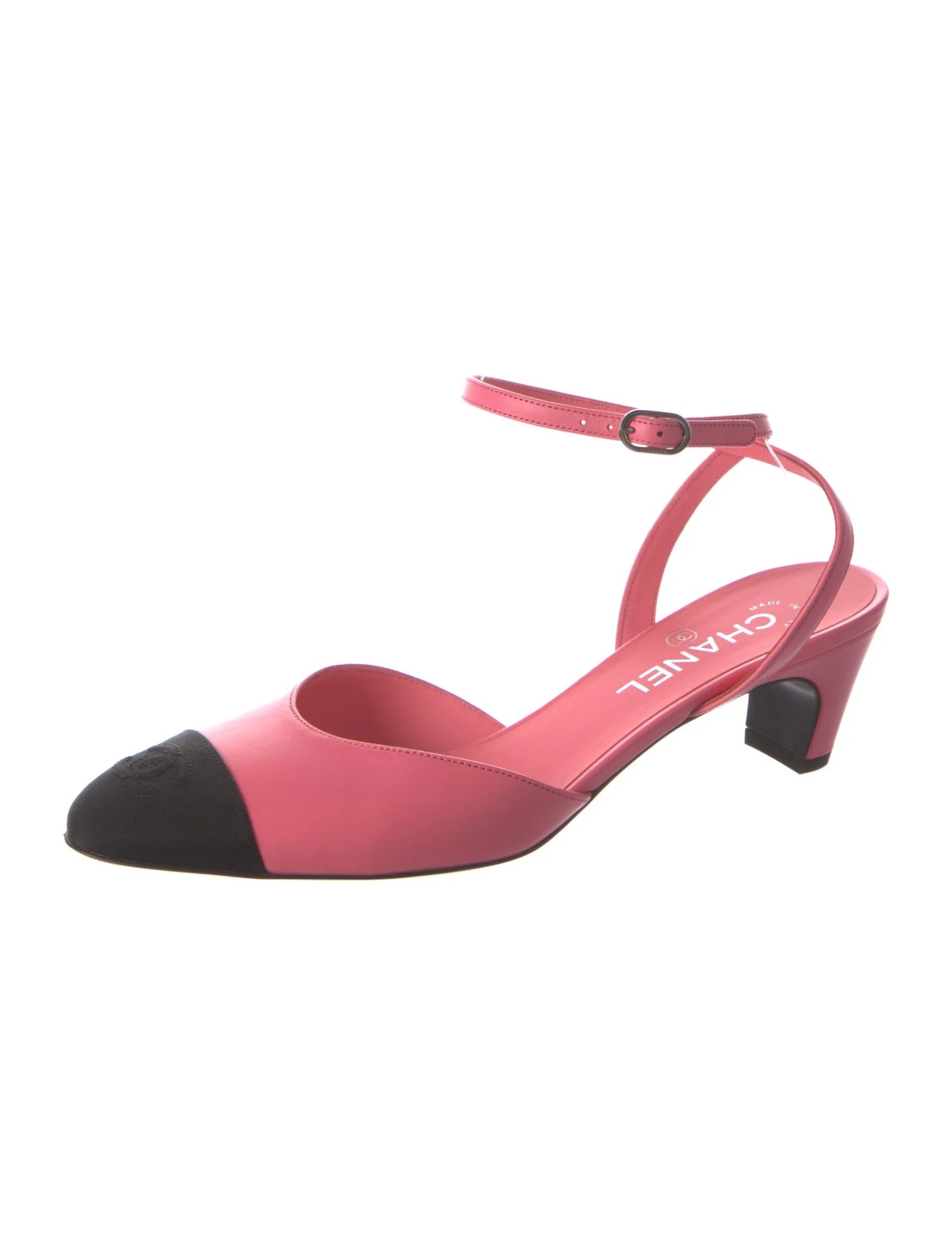 Chanel, 2024 Leather Slingback Pumps