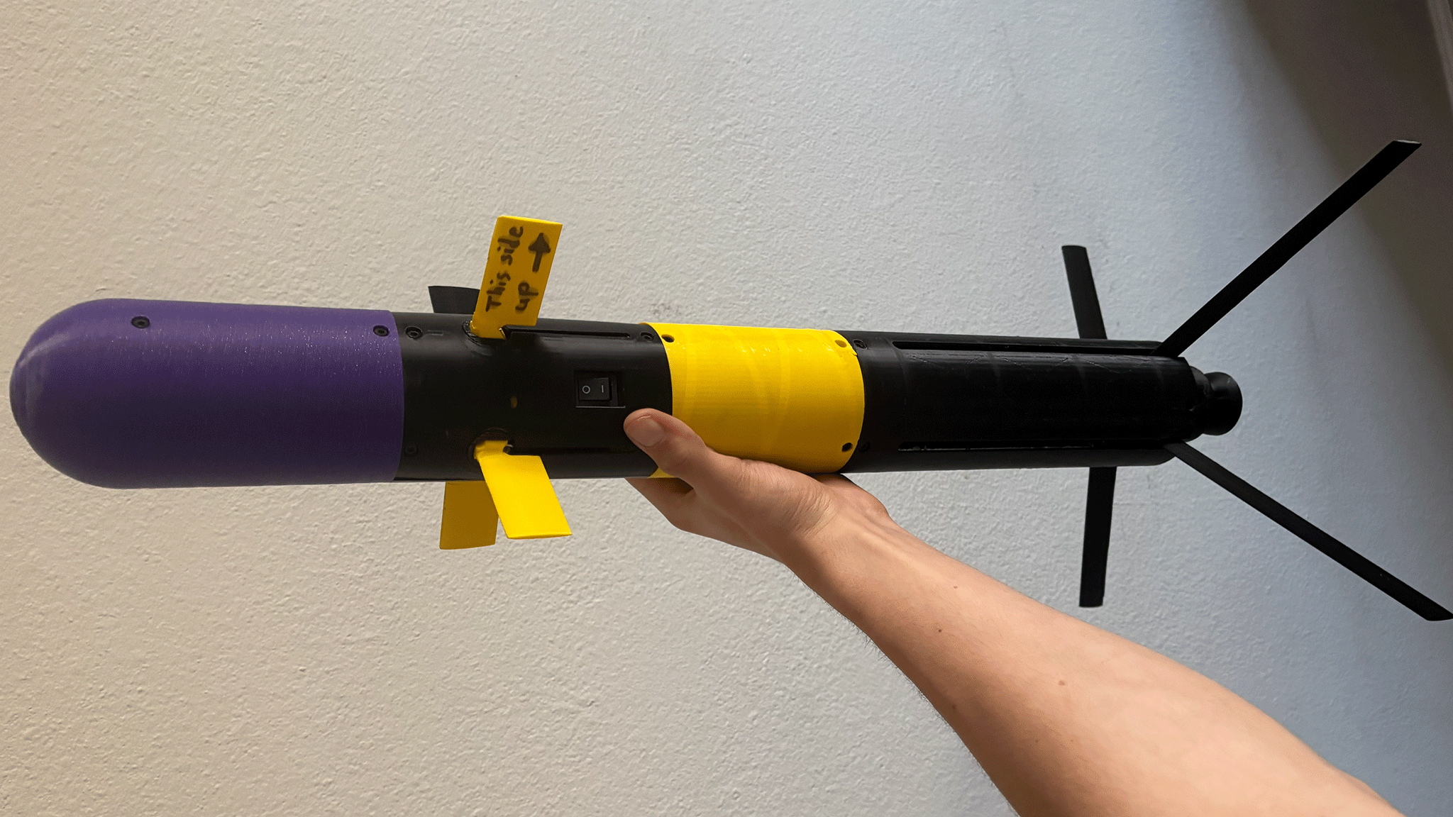 3D printed missile