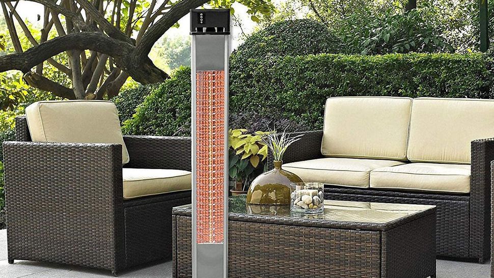 Westinghouse Infrared 5100 Electric Standing Patio Heater review Top