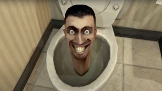 The Skibidi Toilet head