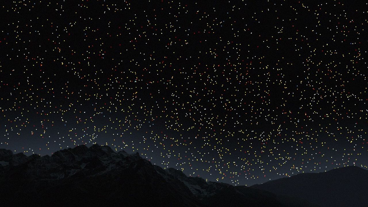 Redshifted quasars can be seen at around 12 billion years.
