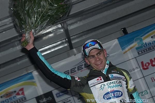 Julien Vermote (Omega Pharma-Quickstep) is the overall winner of the Driedaagse van West-Vlaanderen.