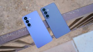 The Samsung Galaxy S26 in lifestyle shots. 