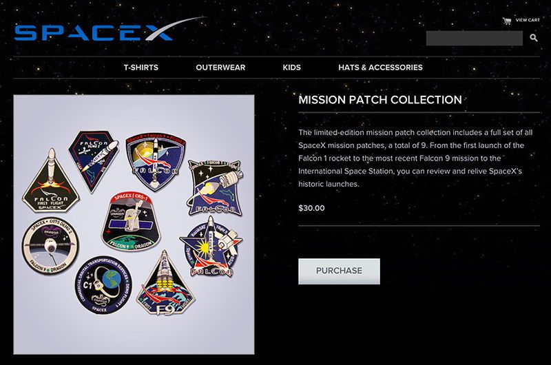 SpaceX Launches Sales of Falcon Space