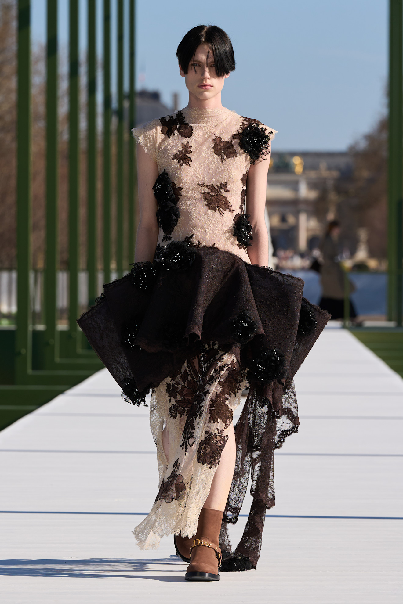 models on the Dior Fall 2026 runway at Paris Fashion Week