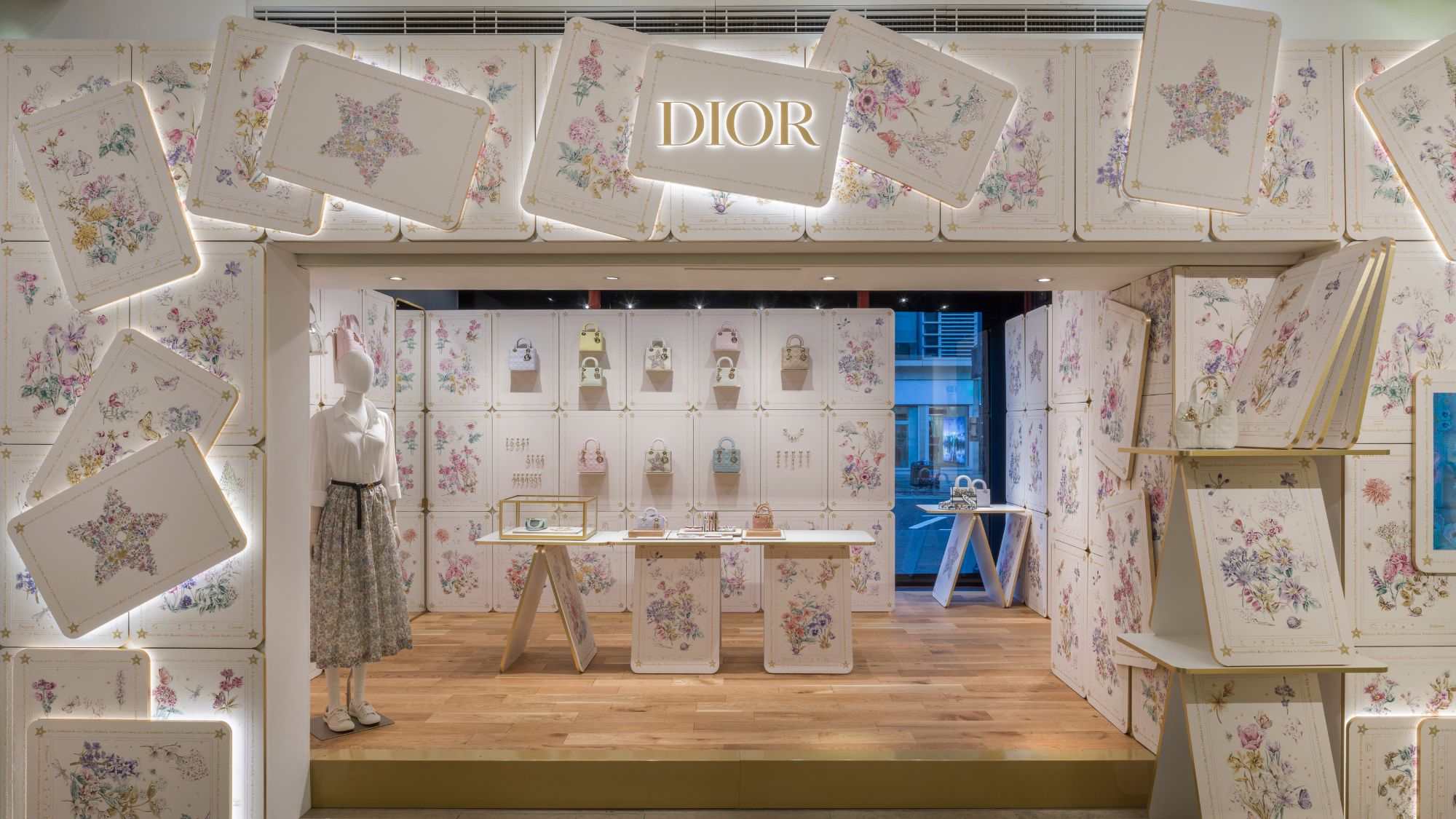 dior lucky pop up at harrods