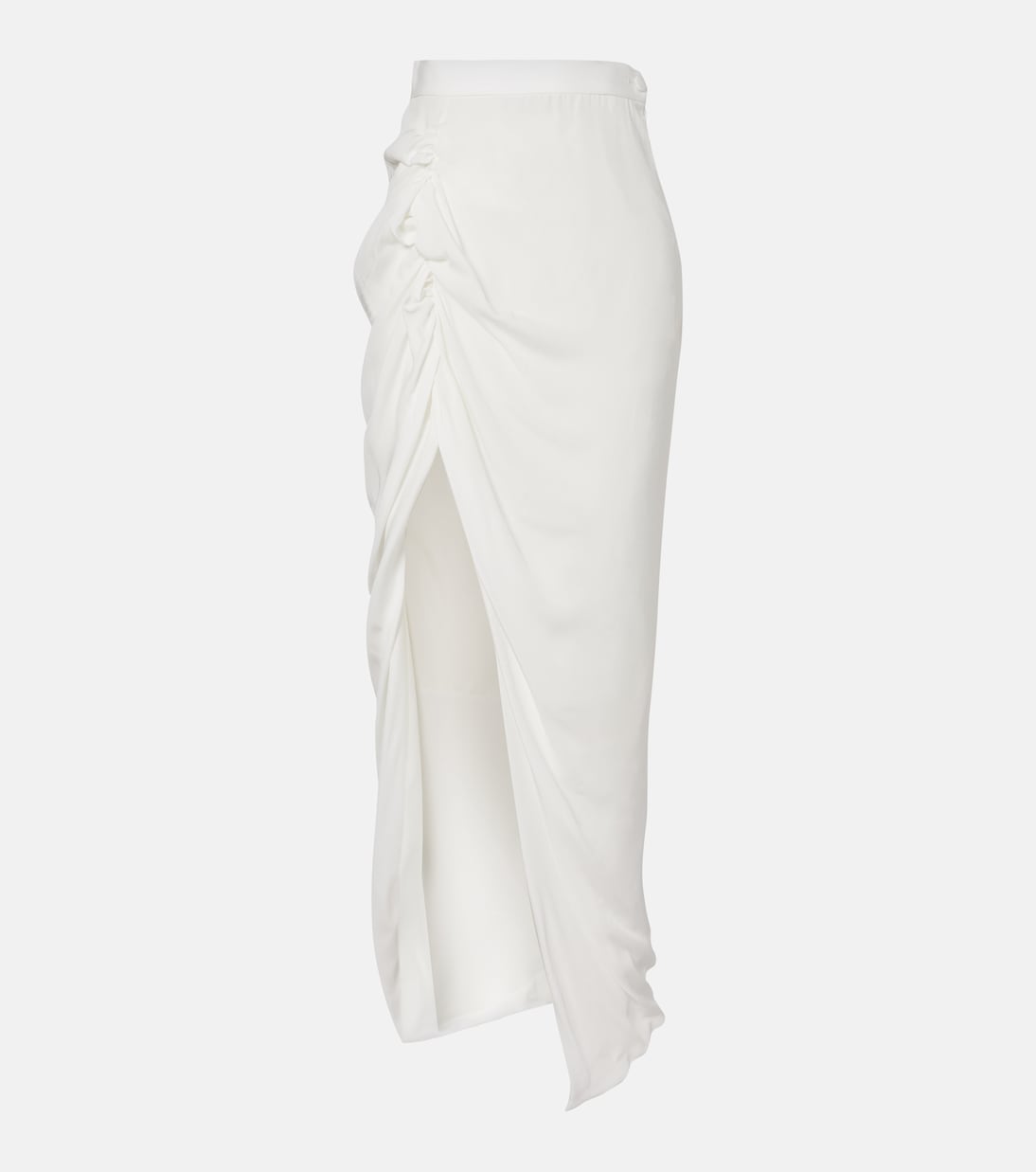 Draped Maxi Skirt in White - Vivienne Westwood