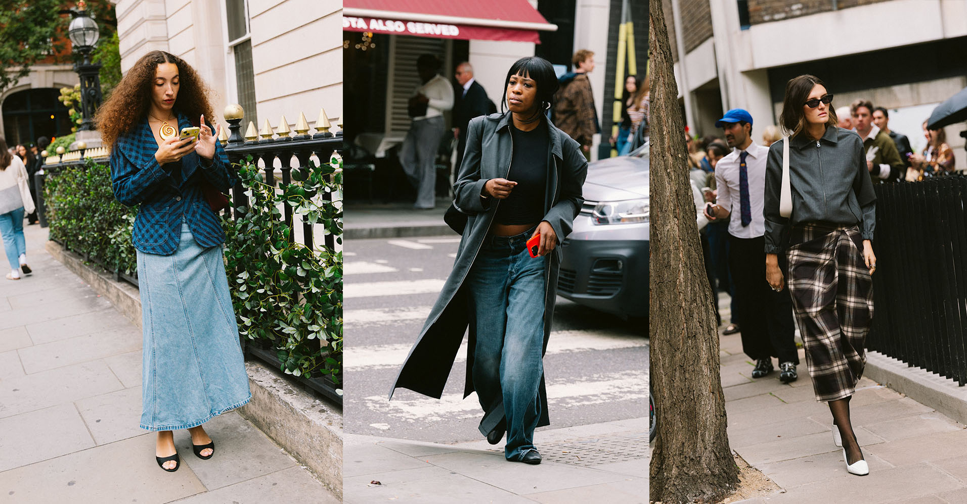 London Fashion Week street style