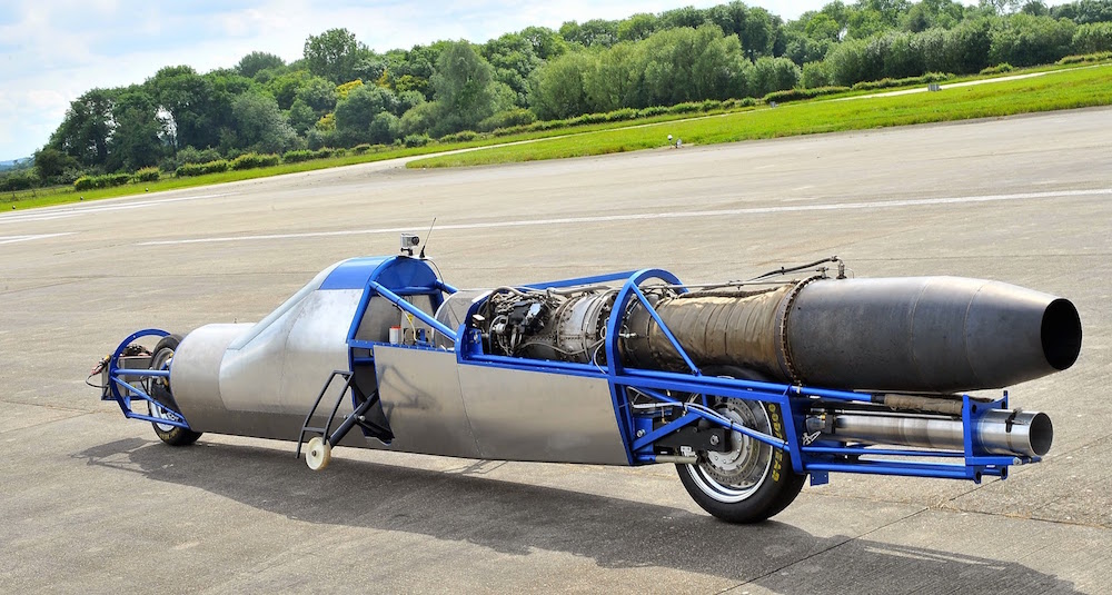 Stripped down version of the jetbike.