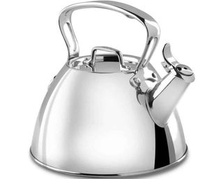 All-Clad stainless steel metal tea kettle
