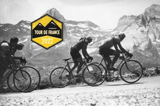 Riders on the Col d'Aubisque in 1938 Tour de France