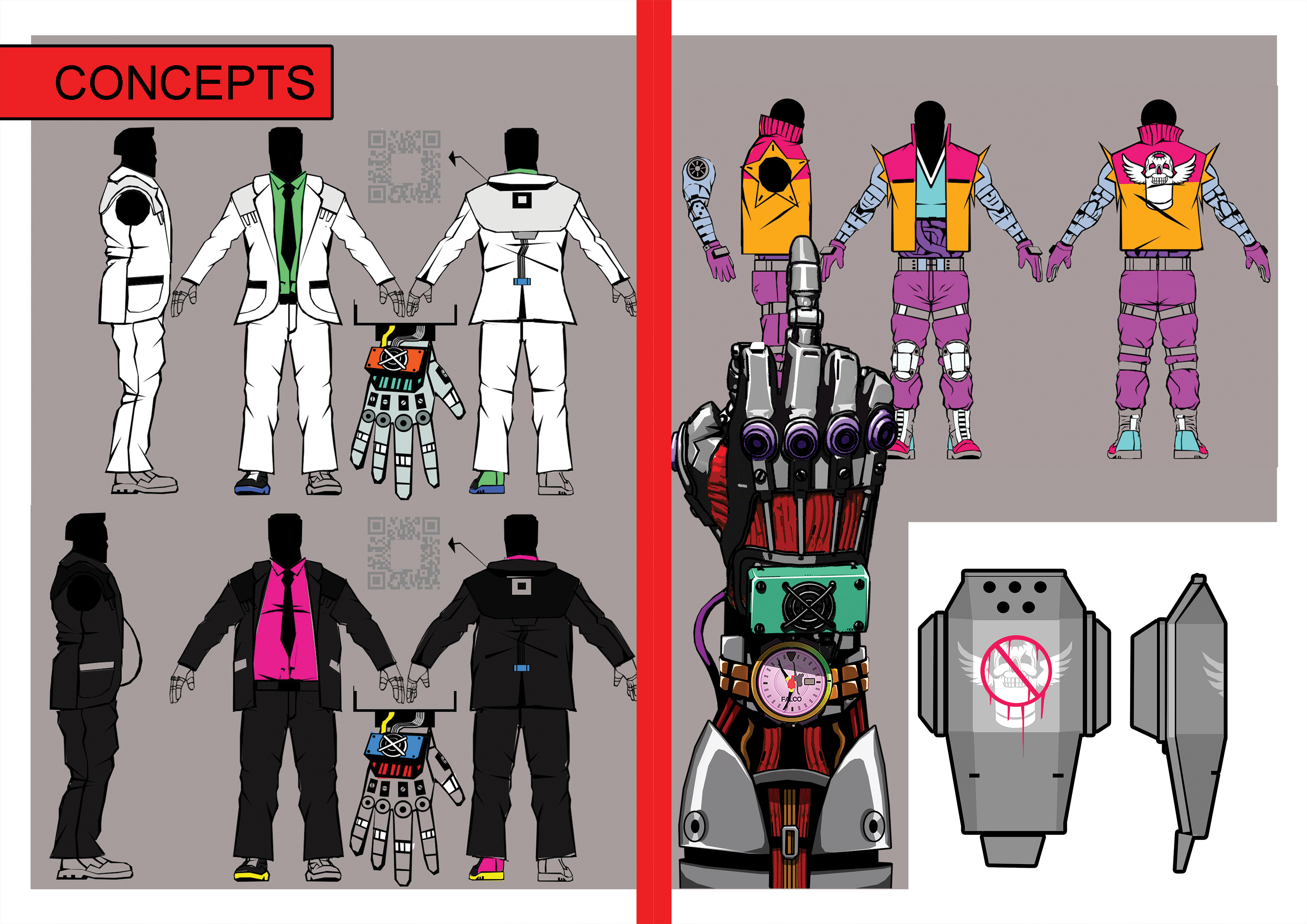 Art for the video game Mullet Madjack