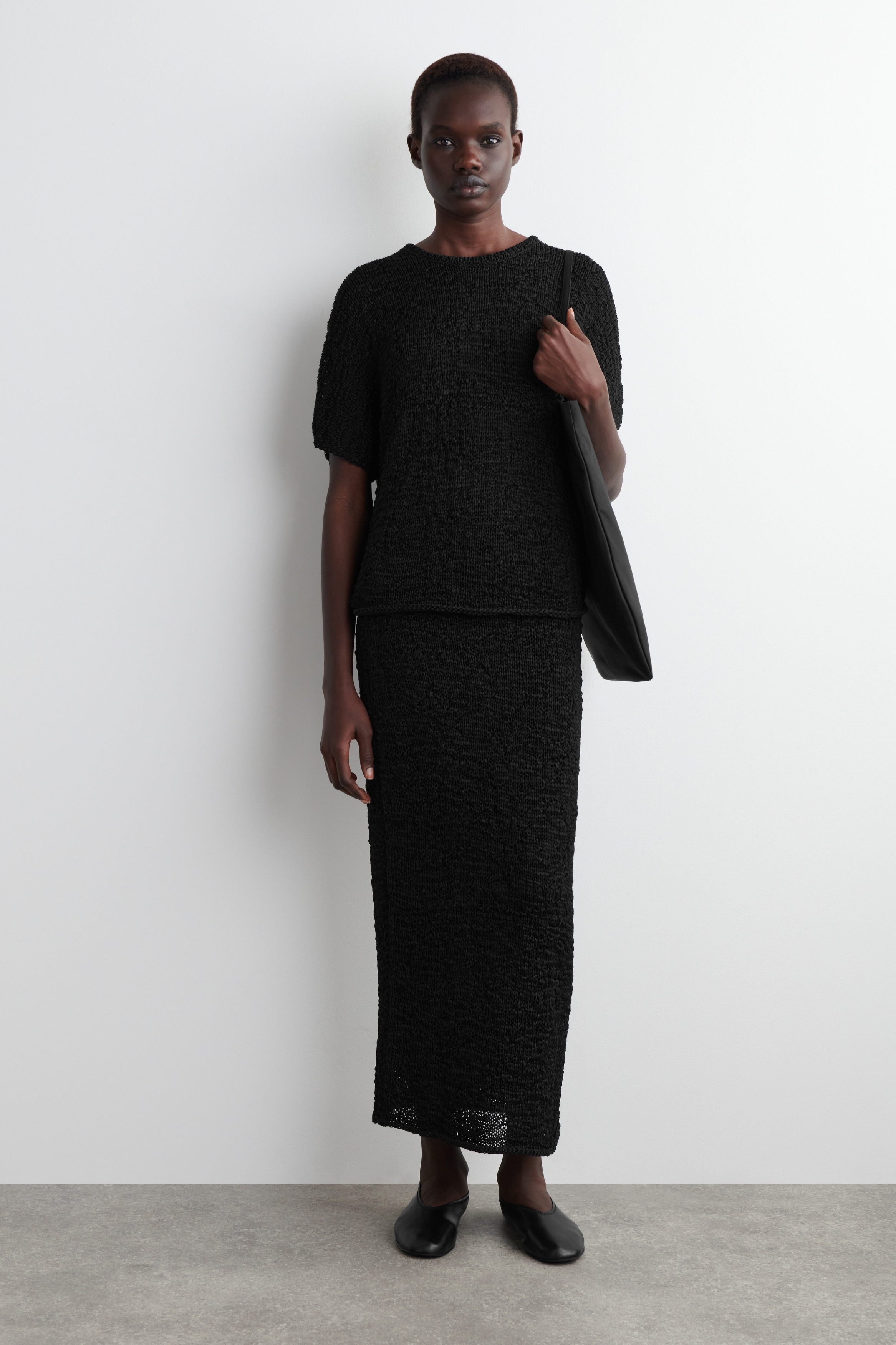 Minimal Leather Ballet Flats