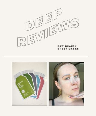 Who What Wear Deep Reviews: Honestly I Love It: ESW Beauty Sheet Masks