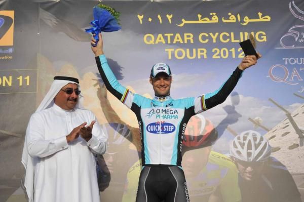 Tom Boonen (Omega Pharma-Quick Step) is well-used to Qatar success.