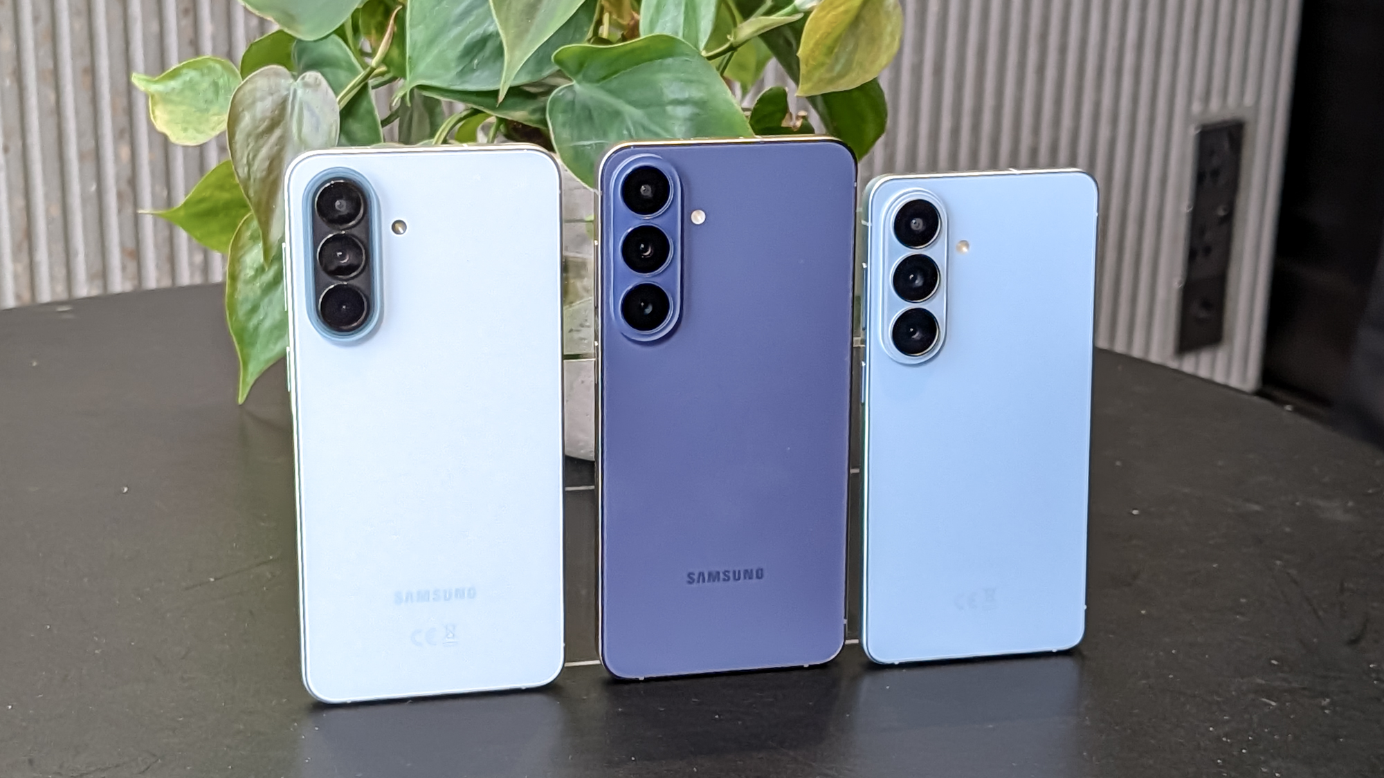 Samsung Galaxy S26 FE against A57 and Galaxy S26.