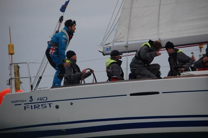 Each crew was lead by a GB Olympic sailor