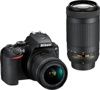 Nikon D3500 + 18-55mm + 70-300mm: just $399.99 (was $499.99)
