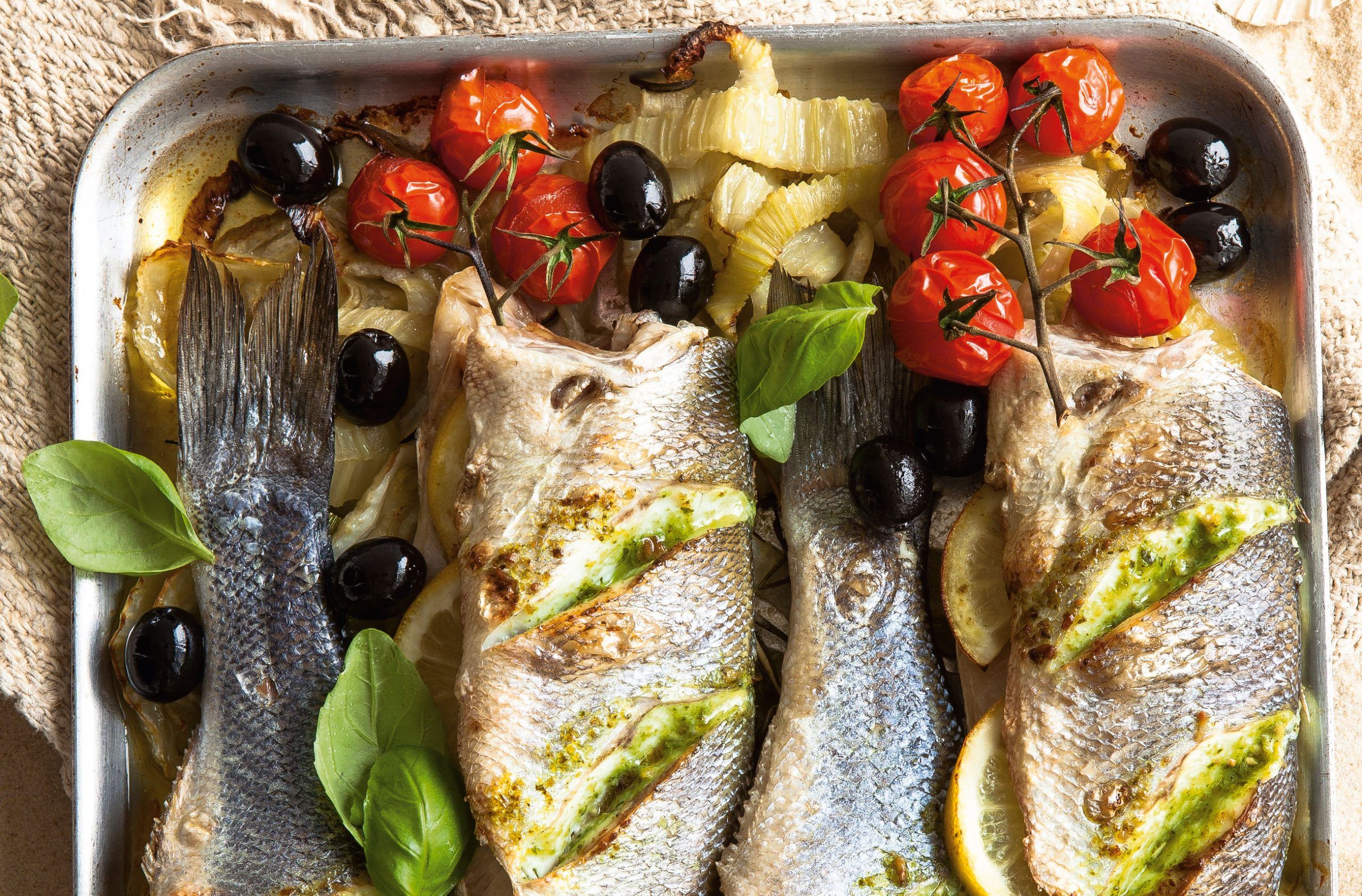 Mediterranean sea bass recipe