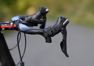 Cut-off drops of Gregg Booker's hill-climb bike