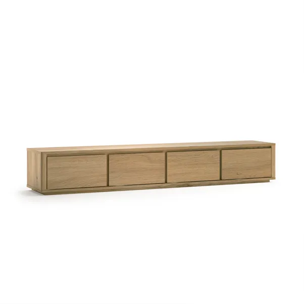 Dunlem wood TV unit