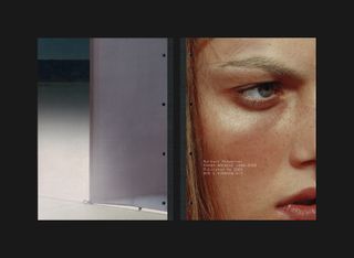 Spread from Norbert Schoerner: Prada Archive: 1998-2002 book featuring archive campaigns