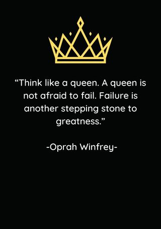 A quote from Oprah Winfrey