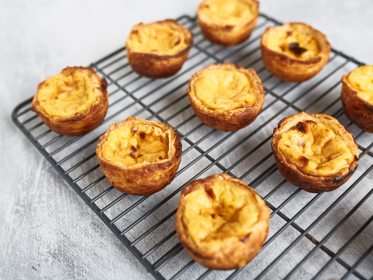 Mini custard tarts