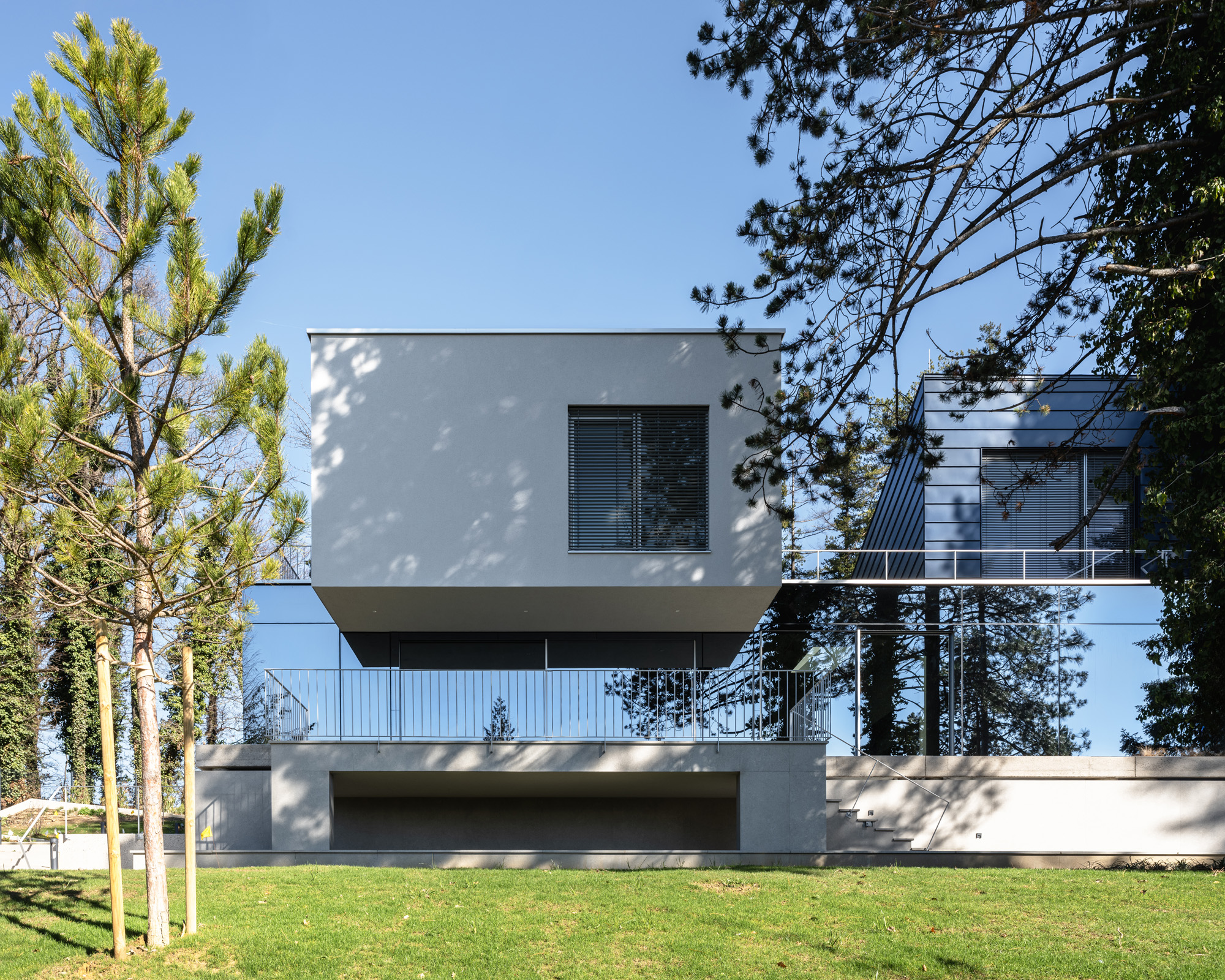 Views of the Curious House in Zagreb
