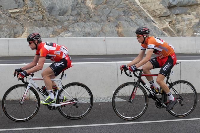 Cadel Evans and Rohan Dennis (BMC)