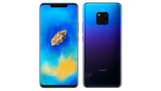 The Huawei Mate 20 Pro may have an odd rear camera layout (credit: WinFuture)