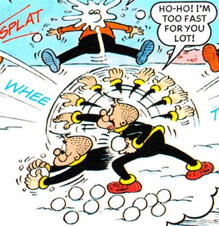 Billy Whizz, from The Beano Book