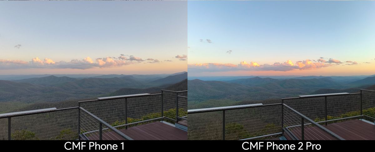 Photo samples from the main and telephoto cameras on the CMF Phone 1 and CMF Phone 2 Pro