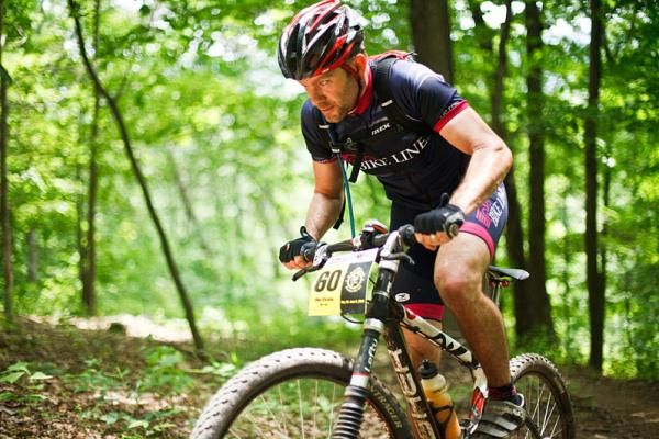 Mike Stevens (Bike Line) in the canopy.