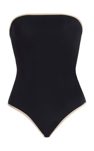 Strapless One-Piece Swimsuit