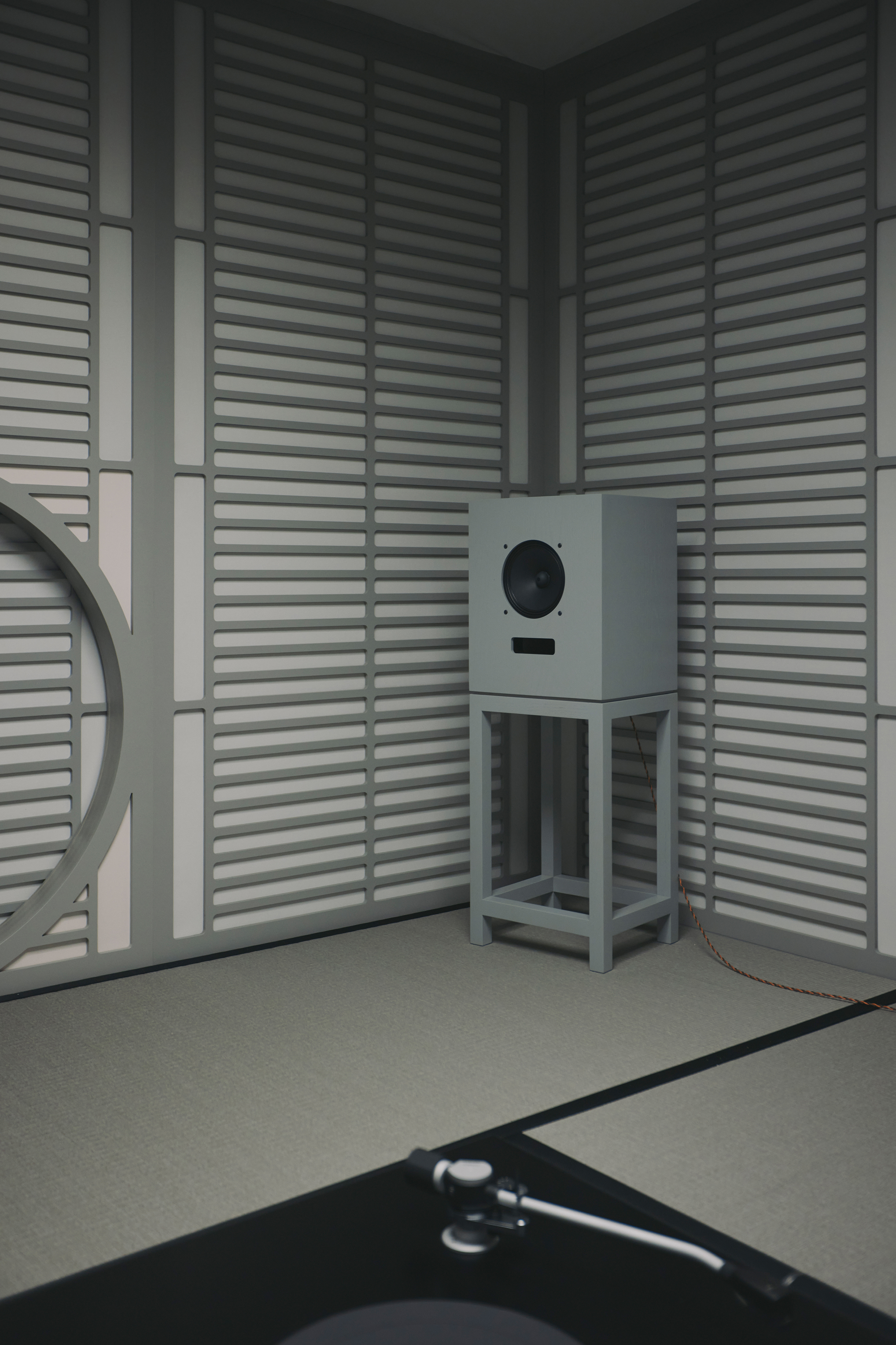 Karimoku sound ceremony furniture by Devon Turnbull