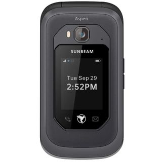 Render of the Sunbeam F1 Pro flip phone