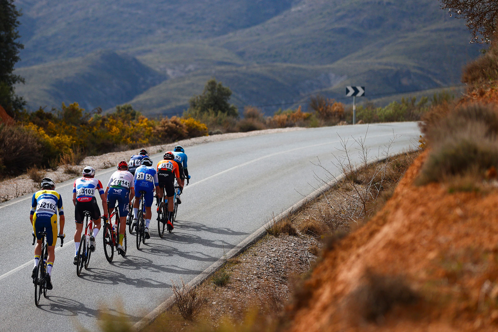 Vuelta a Andalucia Ruta Ciclista Del Sol 2023 - 69th Edition - 5th stage Otura - Alhaurin de la Torre 184,3 km - 19/02/2023 - Scenery - photo Luis Angel Gomez/SprintCyclingAgency©2023